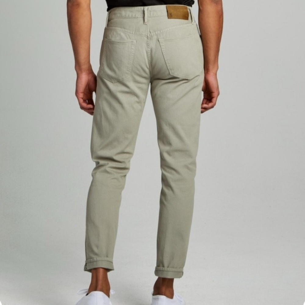 NWT Todd Snyder slim 5 pocket bedford corduroy pant cactus sage green size 32x34 - Picture 2 of 6